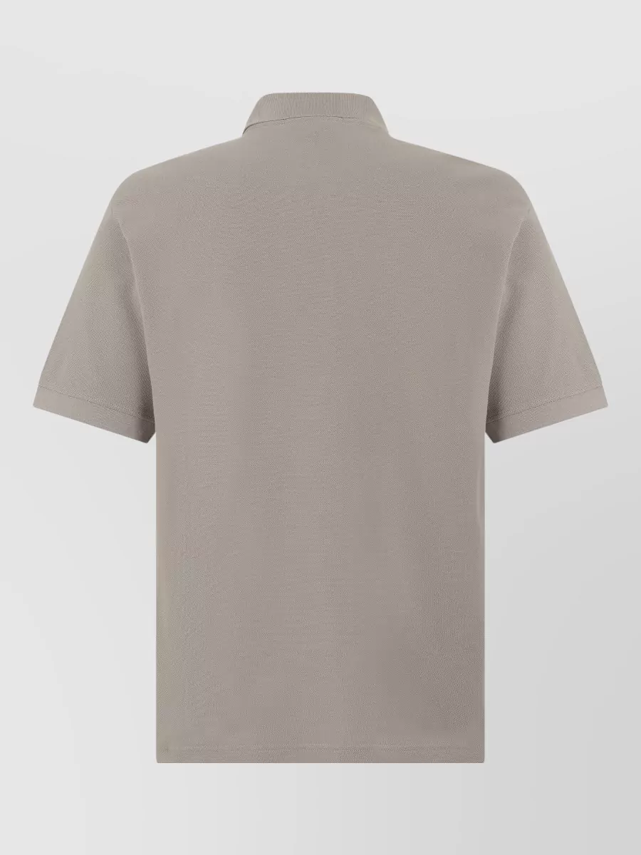 Stone Island Cotton Short-Sleeve Polo Shirt