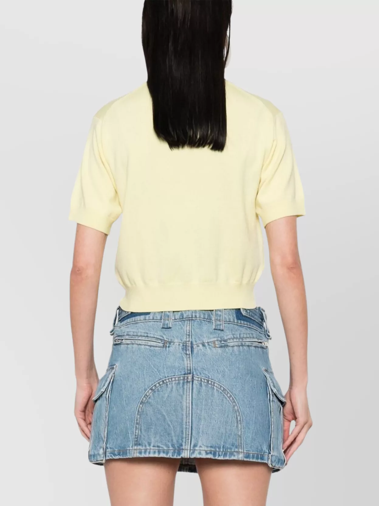 Kenzo Crew Neck Floral Embroidery Top