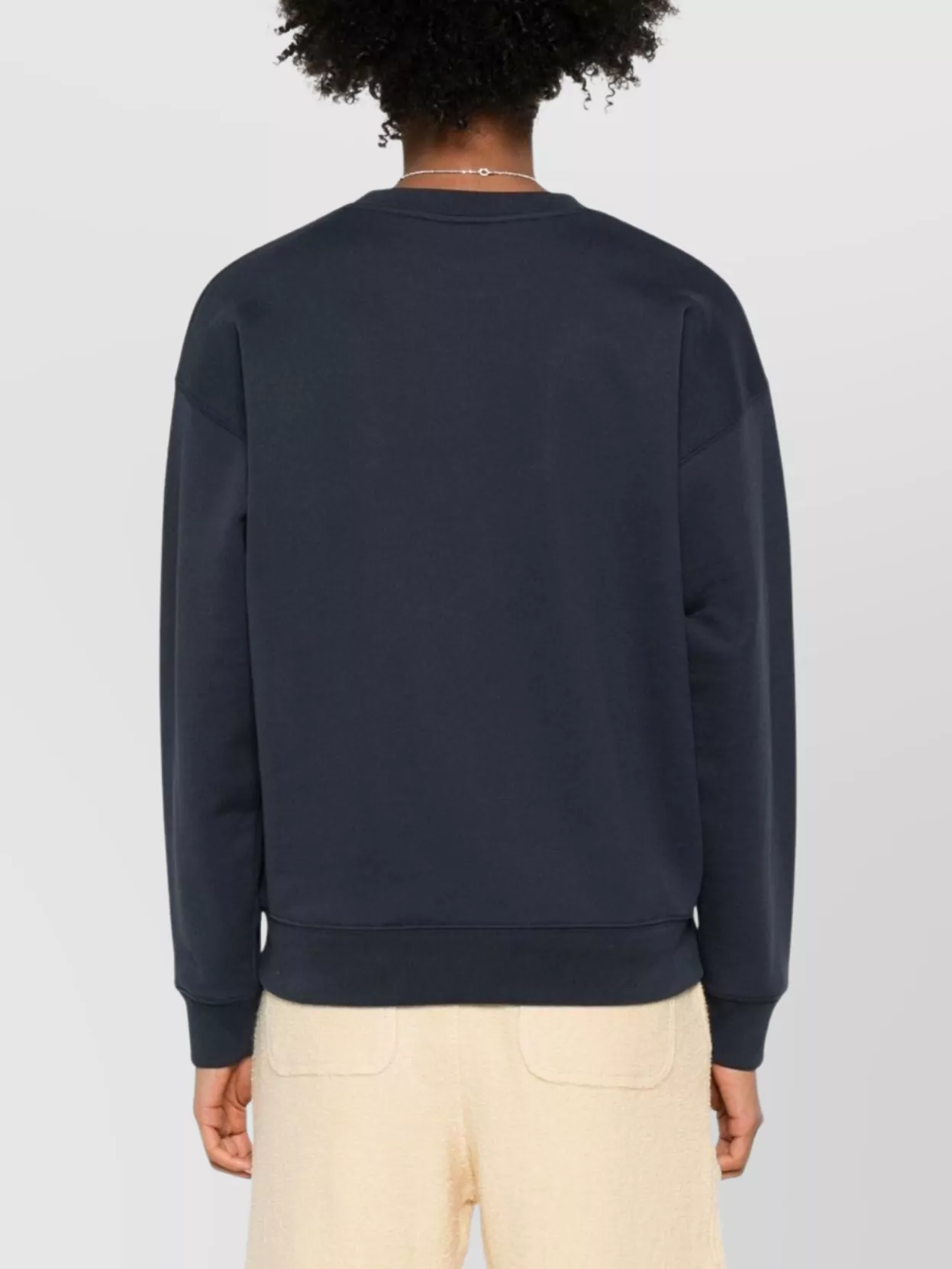 Maison Kitsuné Cotton Sweatshirt With Embroidered Fox Detail