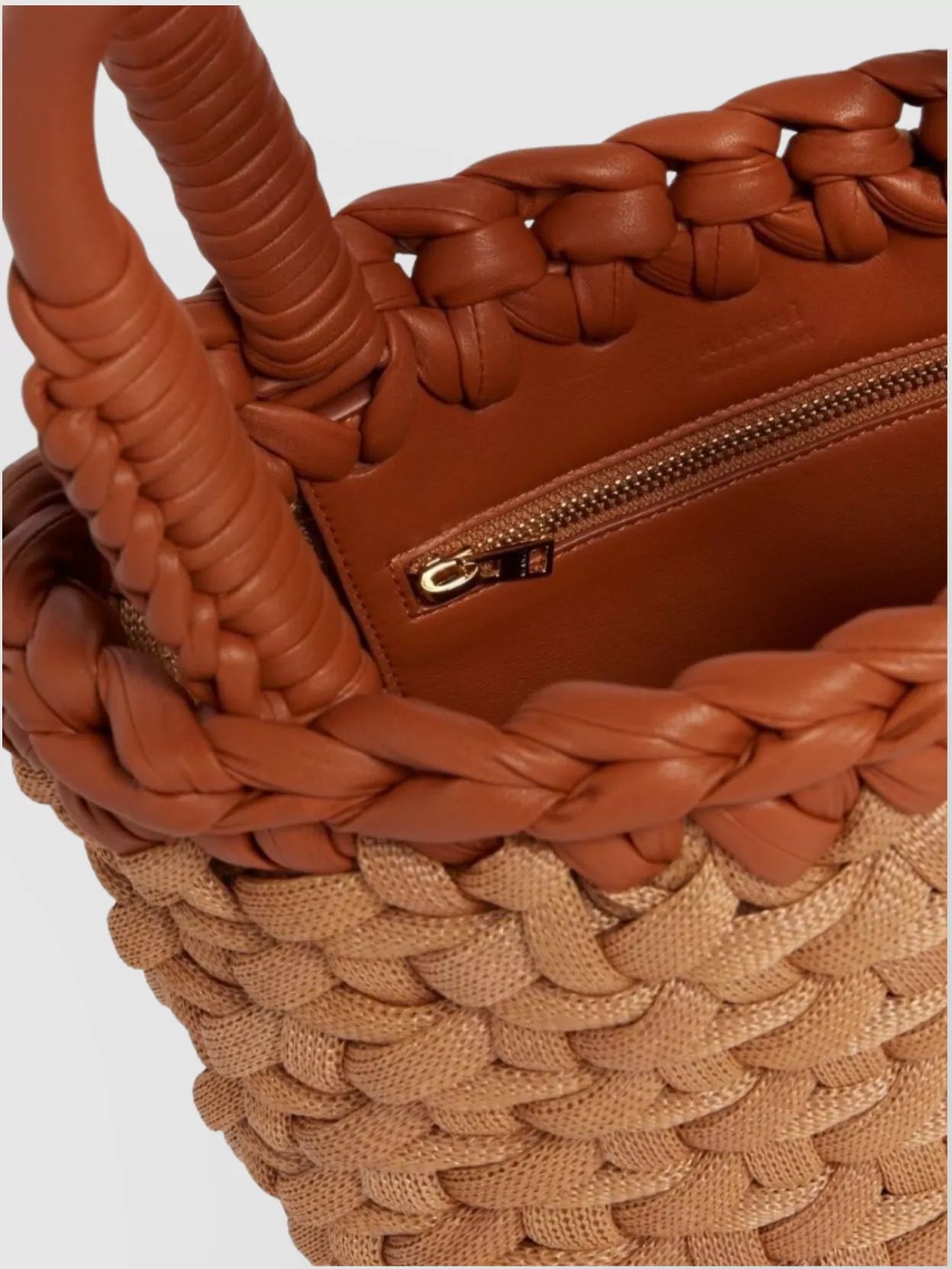 Alanui Woven Tote Bag Braided Handles
