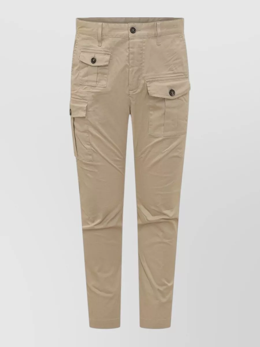 Dsquared2 cotton straight-leg trousers