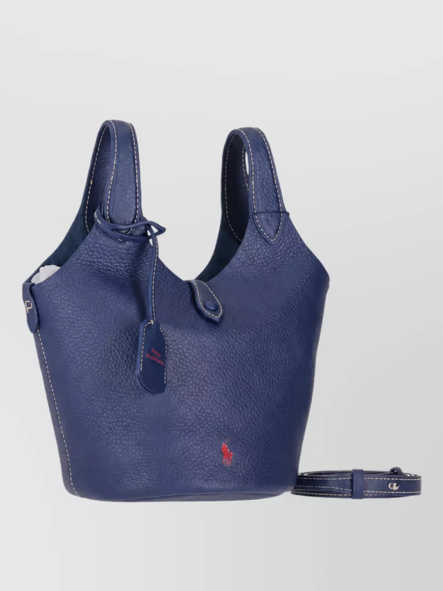 Ralph Lauren Leather Bucket Bag
