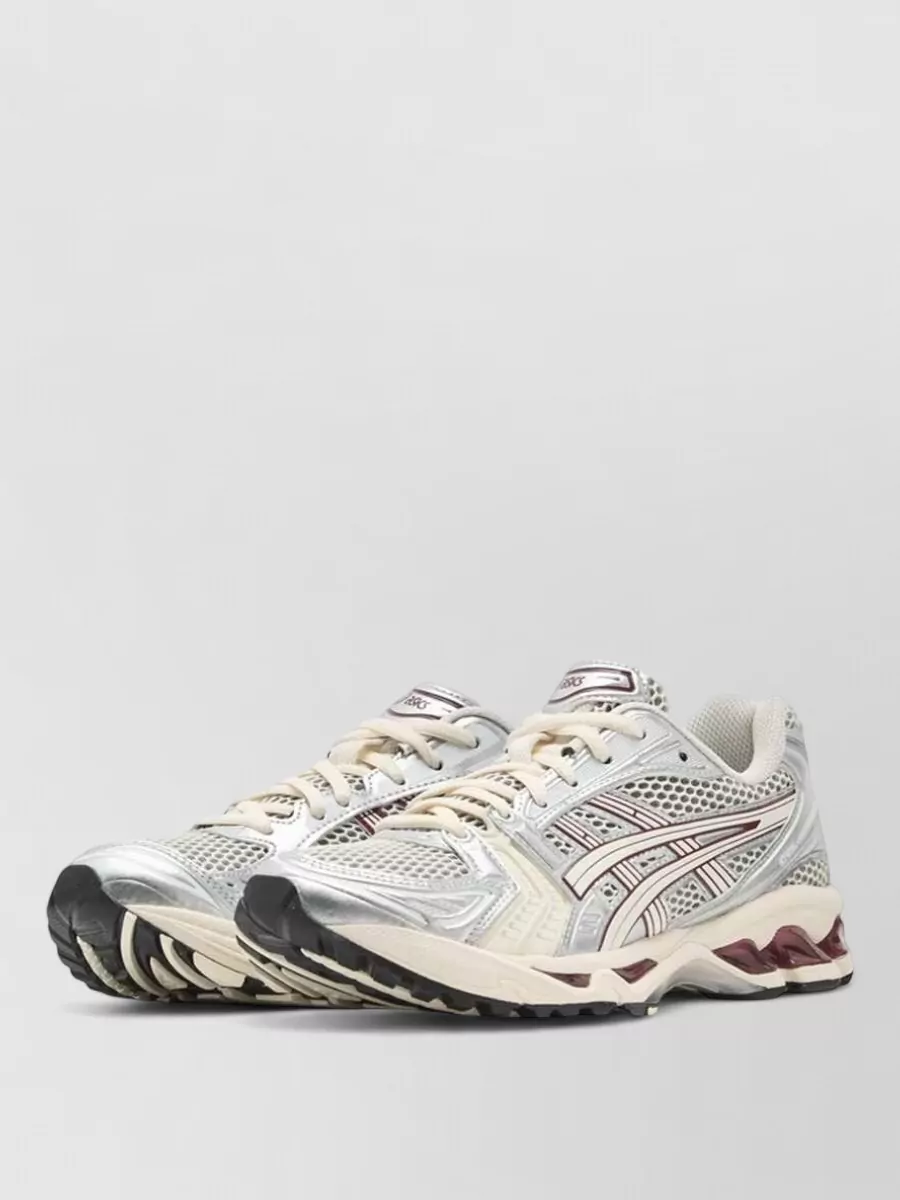 Asics mesh low-top sneakers