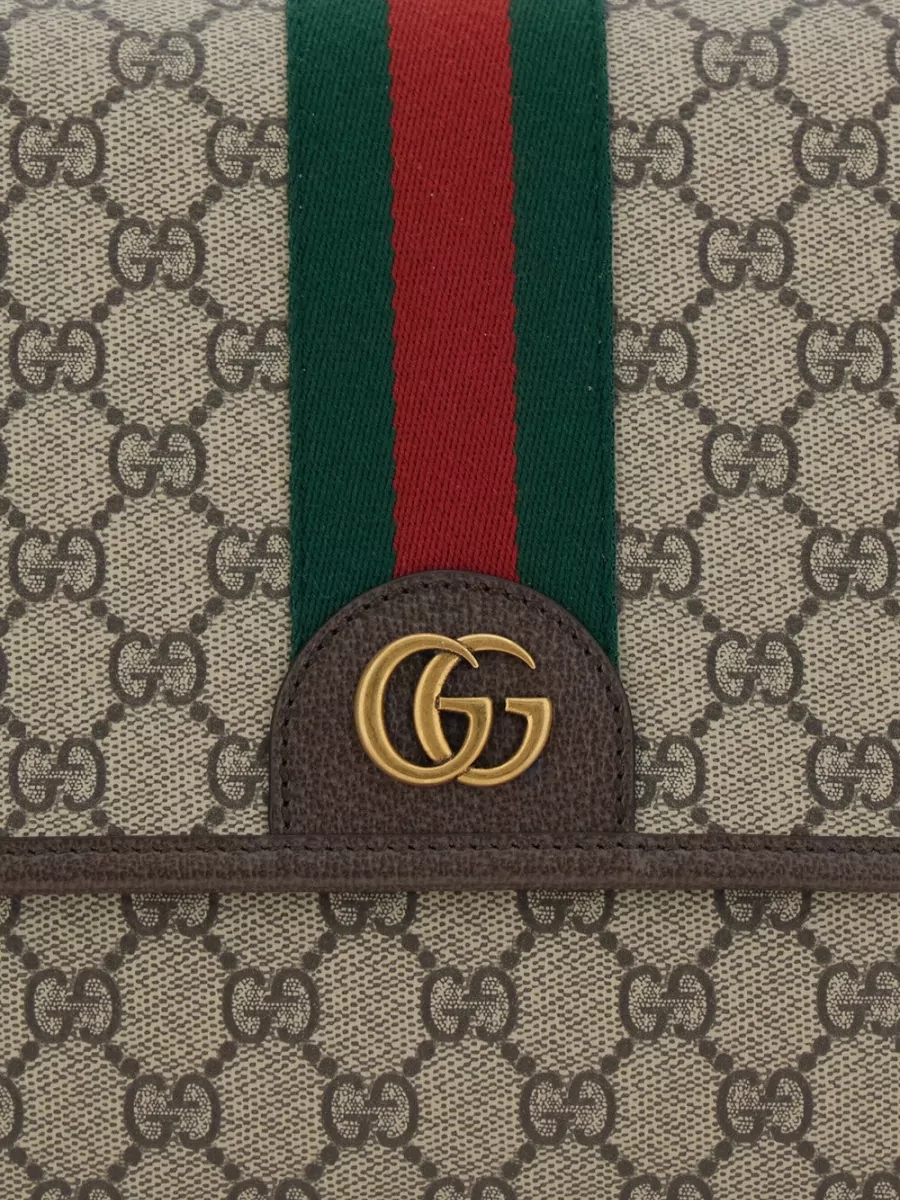 Gucci Ophidia Leather Shoulder Bag