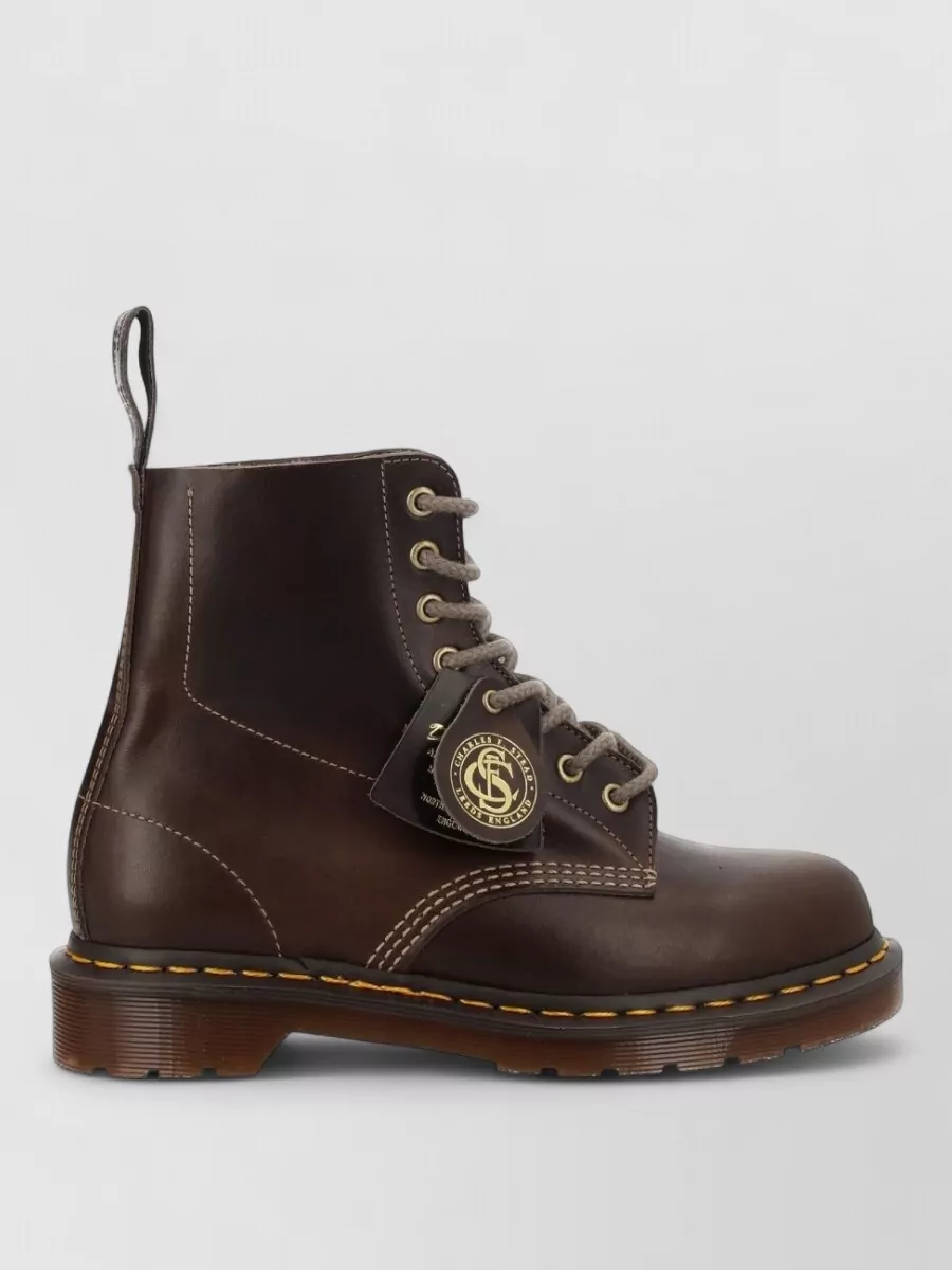 Dr Martens Leather Lace-Up Boots