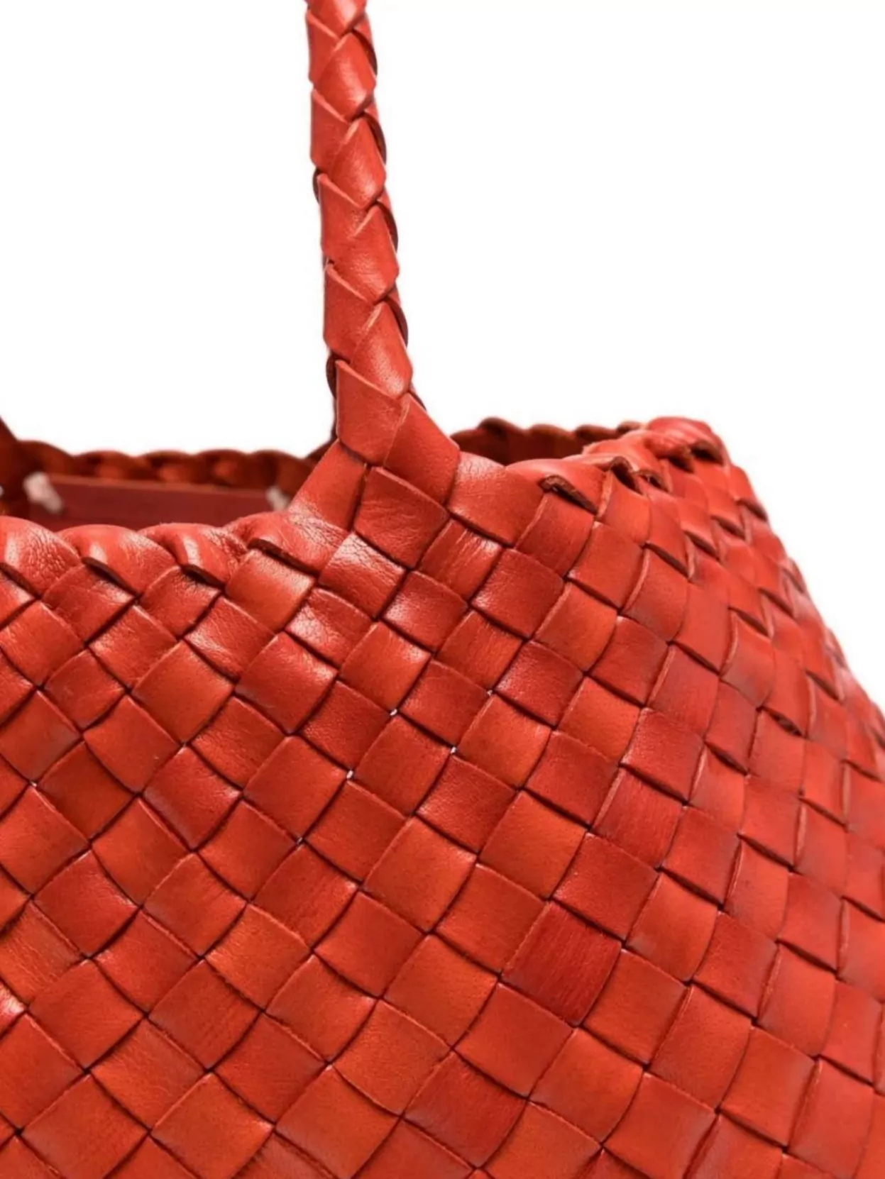Dragon Diffusion Small Santa Croce Woven Tote Bag