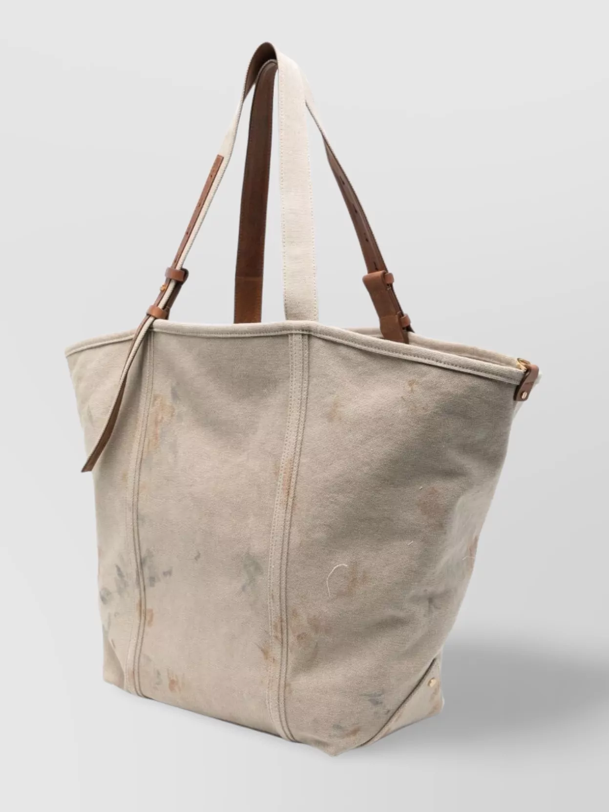 Golden Goose Distressed Effect Tote Bag With Detachable Strap