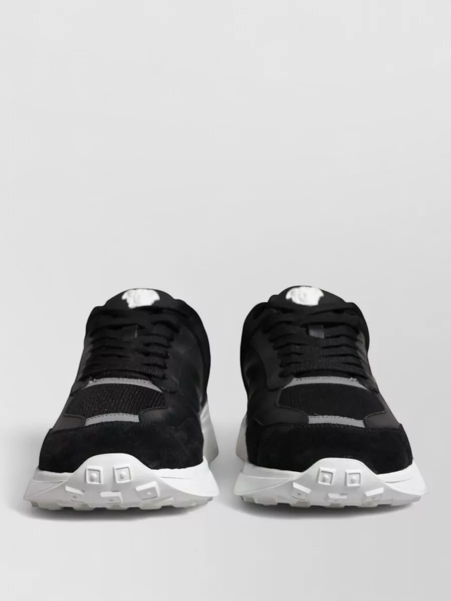 Versace canvas low-top sneakers