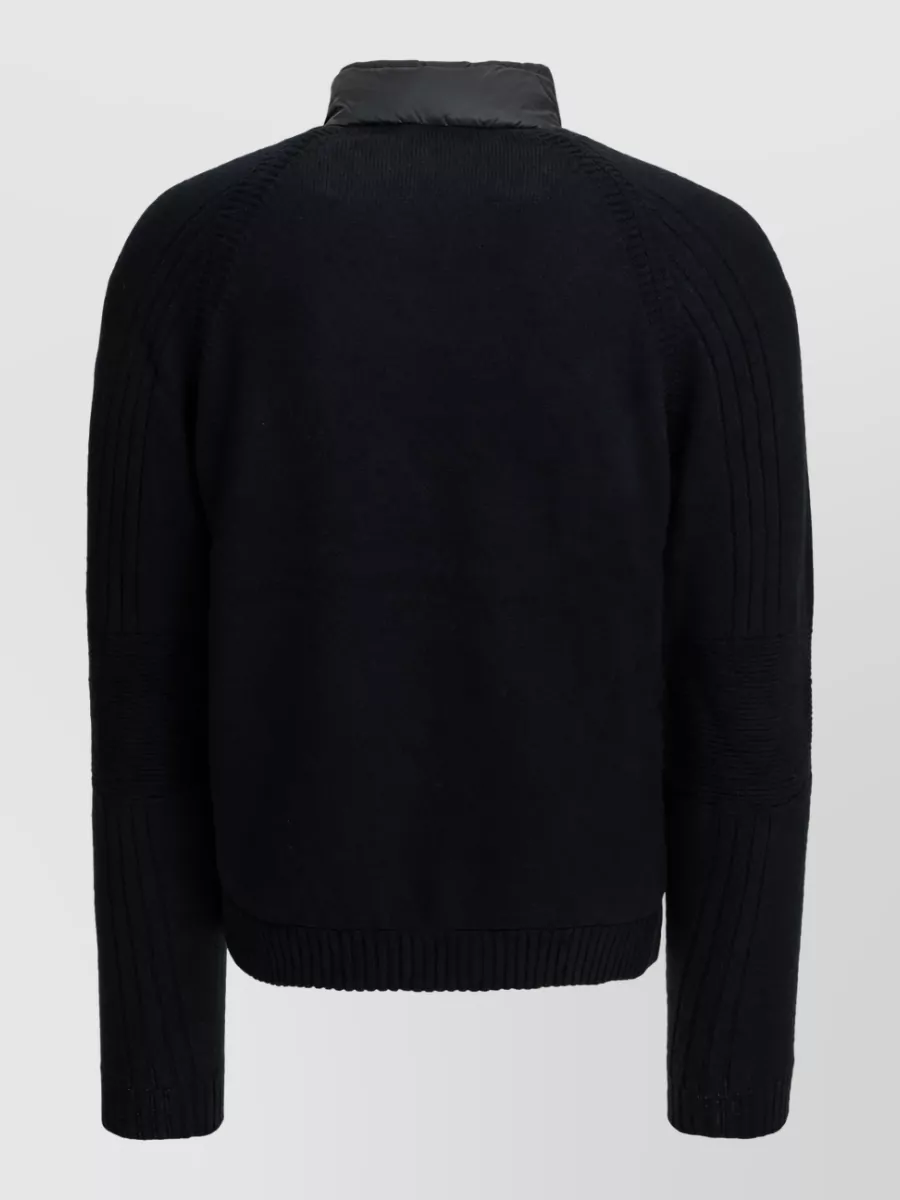 Moncler Grenoble Padded Wool Jacket