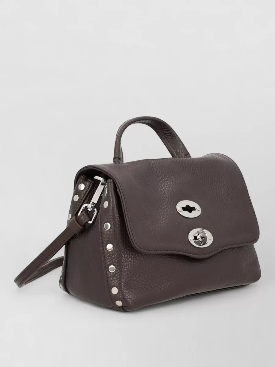 Zanellato Compact Cross-body Bag Adjustable Strap In Neutral