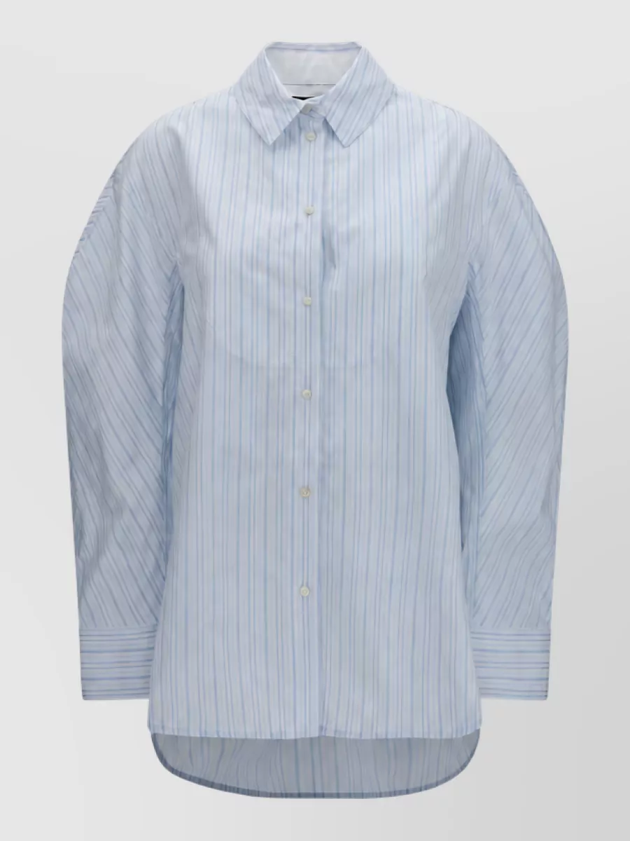Jacquemus cotton poplin straight-fit shirt