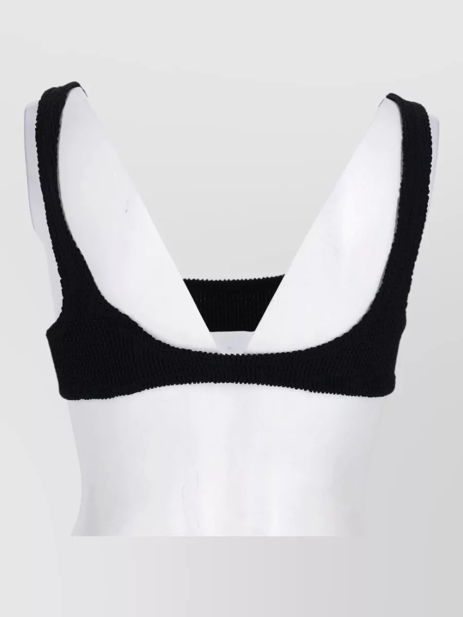 Mc2 Saint Barth Crinkle Bikini Top