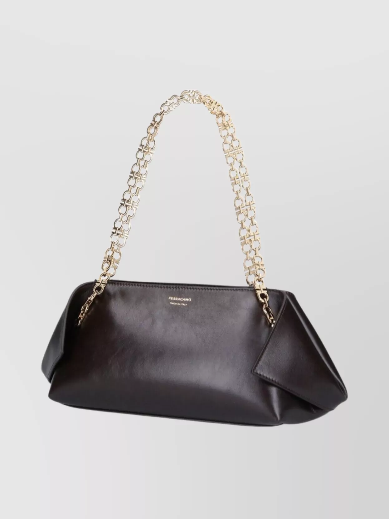 Ferragamo Chain Strap Shoulder Bag Keychain Accessory