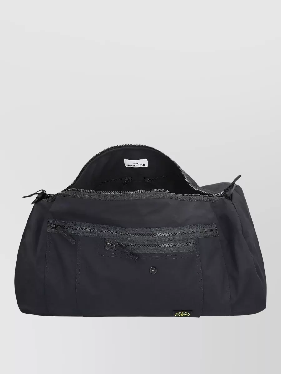 Stone Island Cotton Poplin Duffle Travel Bag