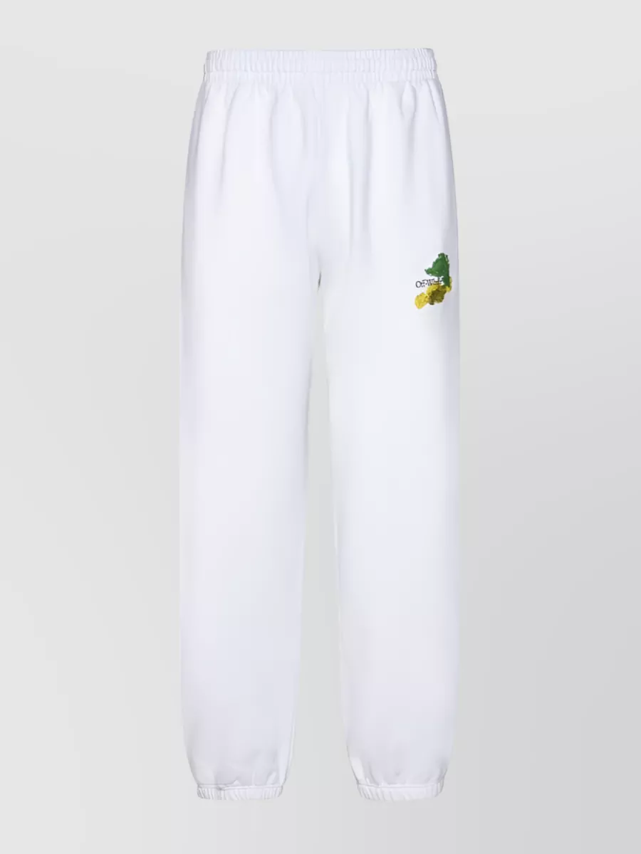 Shop Off-white Iconic Arrows Brushstroke Track Pants In White