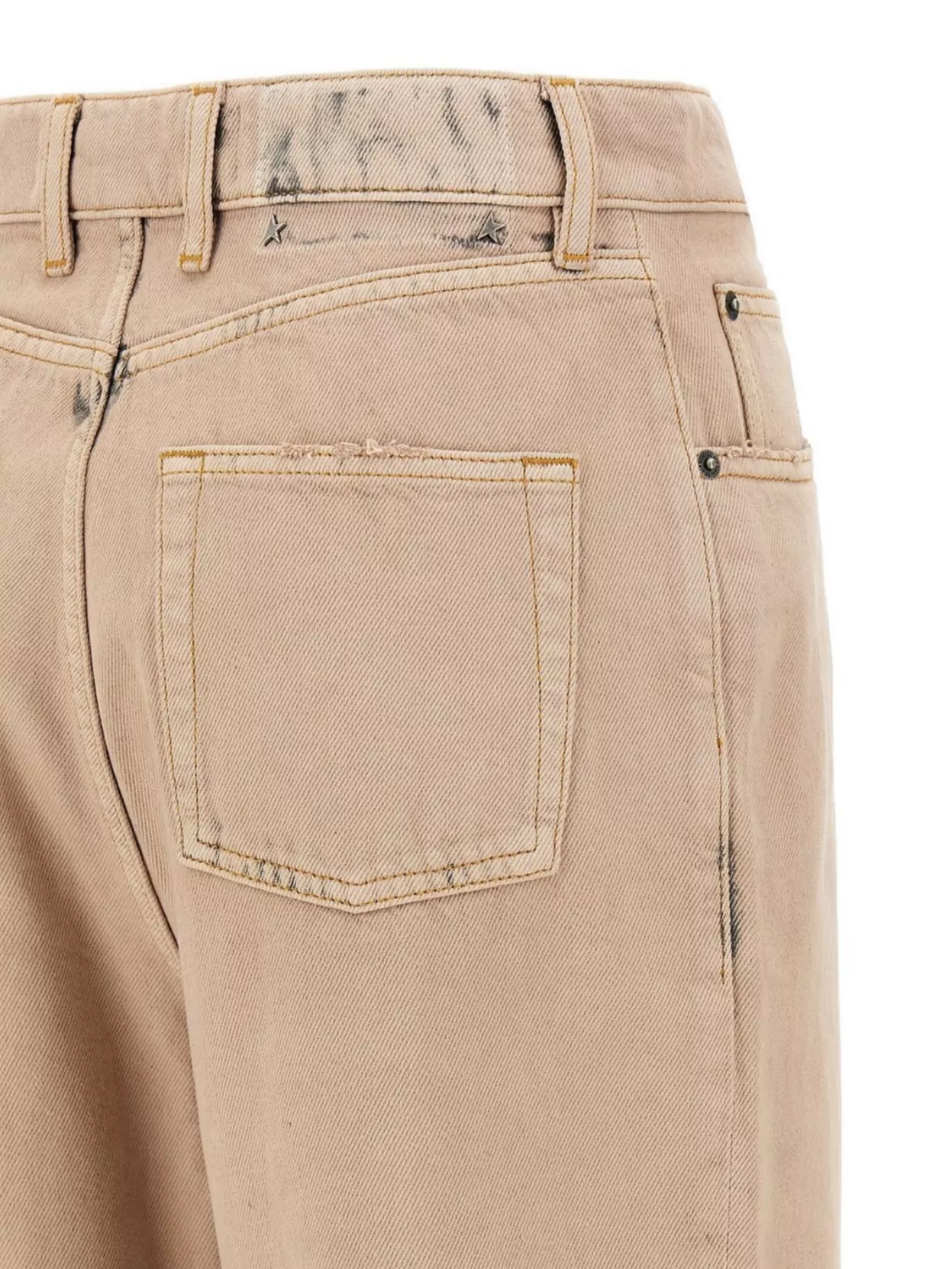 Golden Goose Kim Jeans In Neutral