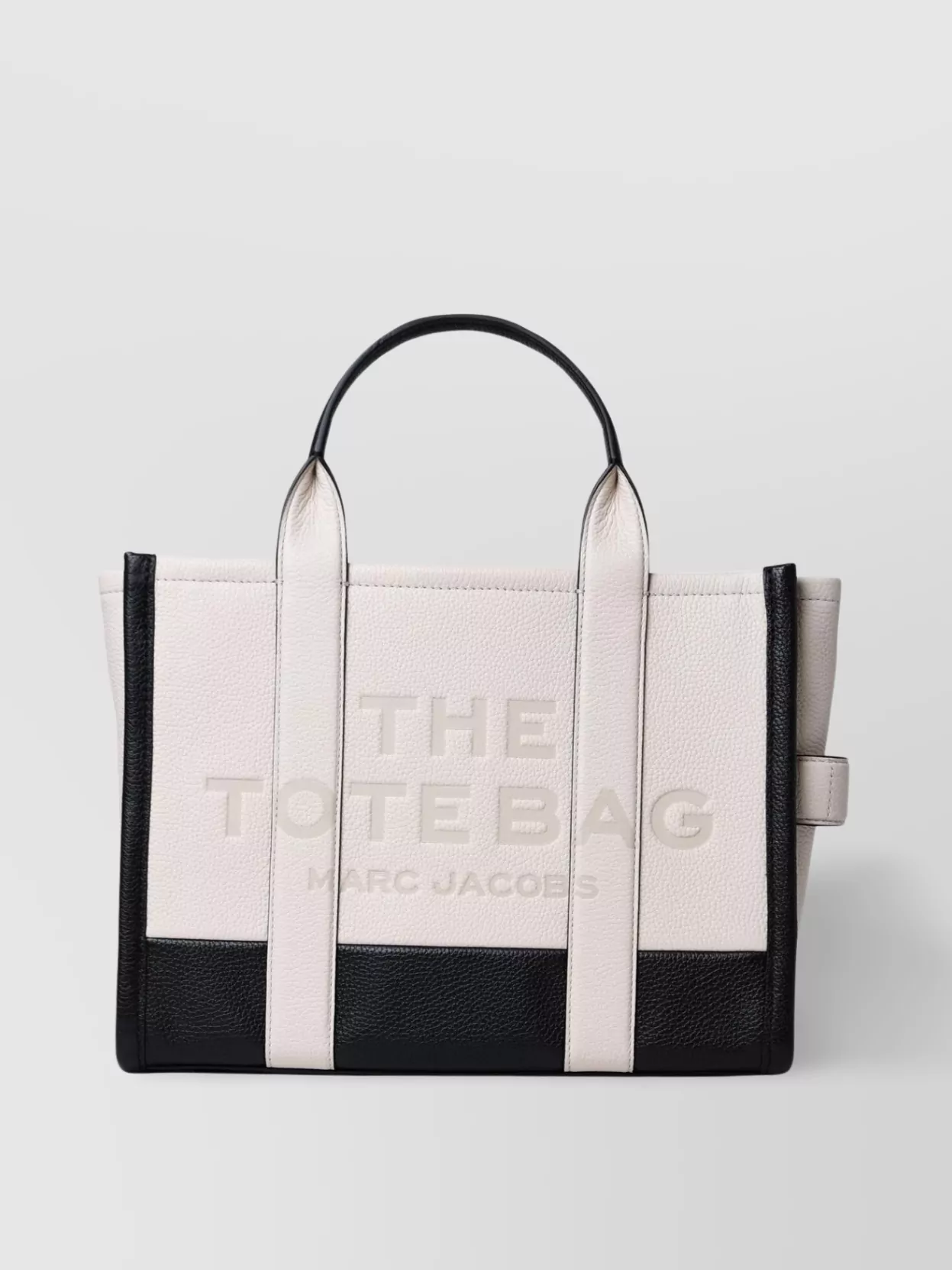 Marc Jacobs Rectangular Shape Tote Bag With Two-tone Design