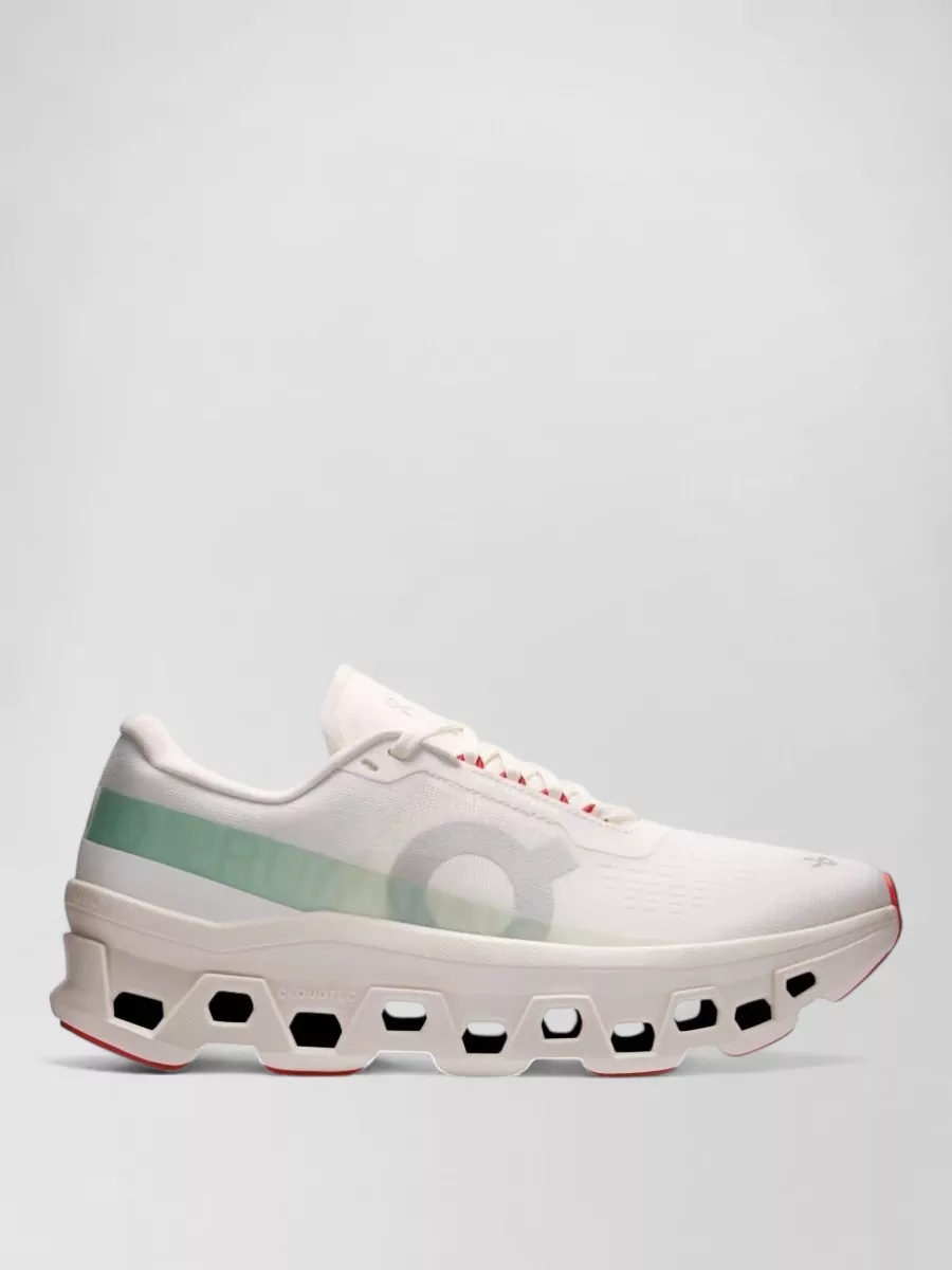 On Cloudmonster Sneakers Mesh Upper Platform Sole