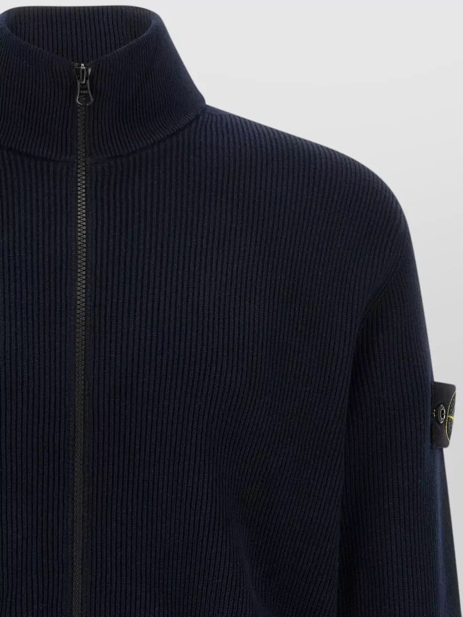 Stone Island 5100126 High Collar Long Sleeve Sweater