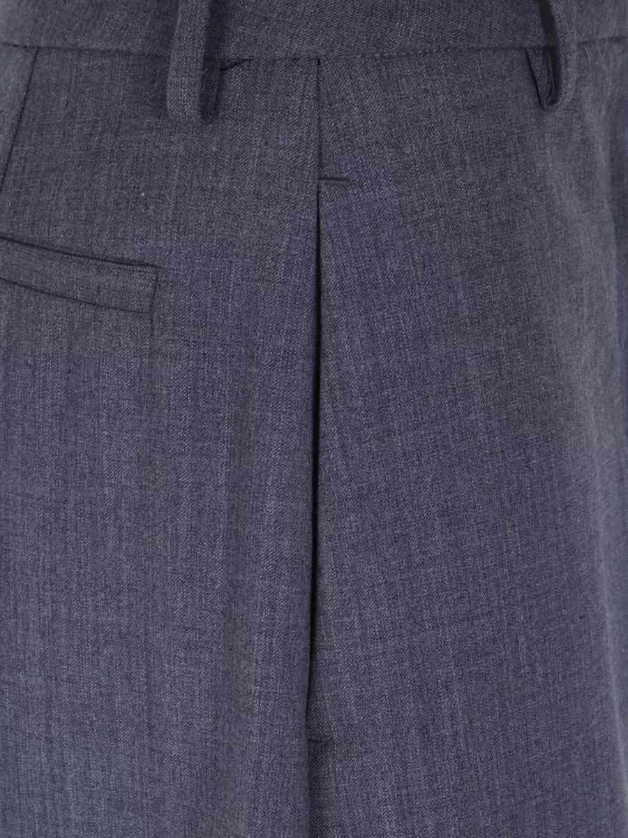 Thelatest Wool-Blend Straight-Leg Suit Trousers