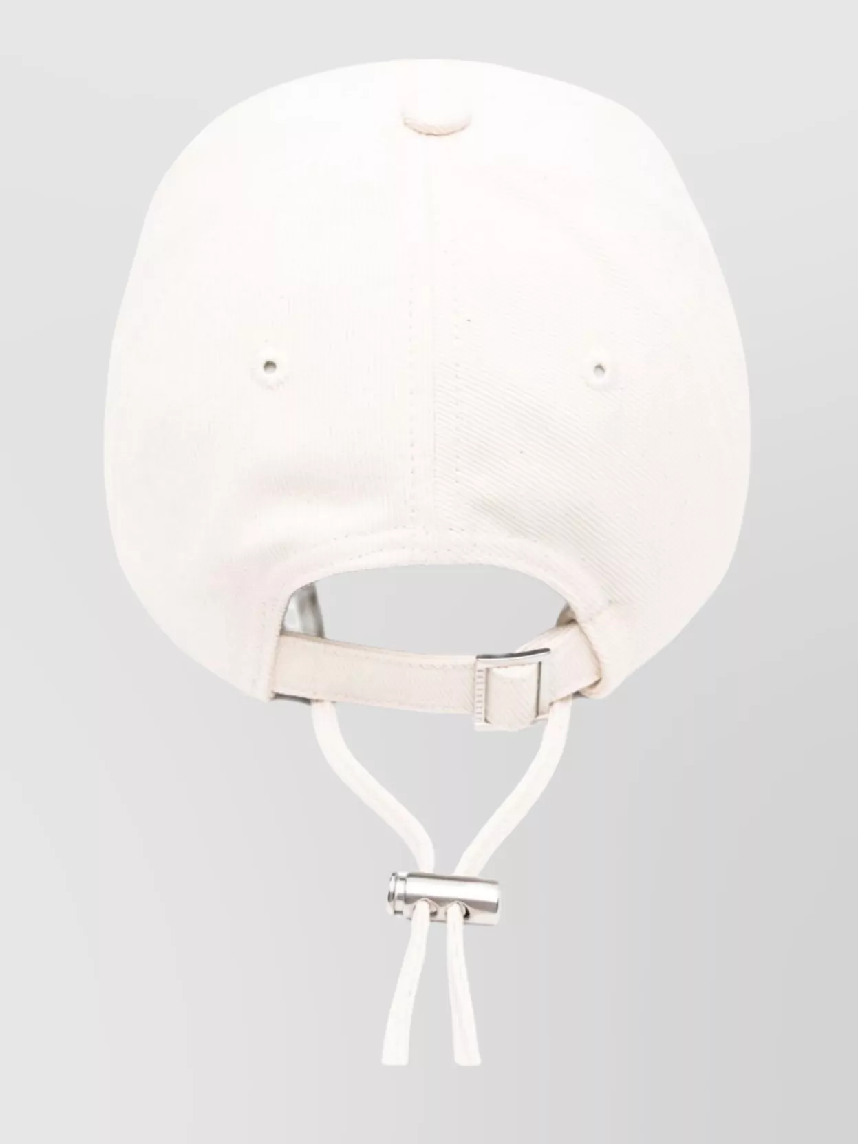 Jacquemus Artichoke Cap With Adjustable Strap And Frayed Edge