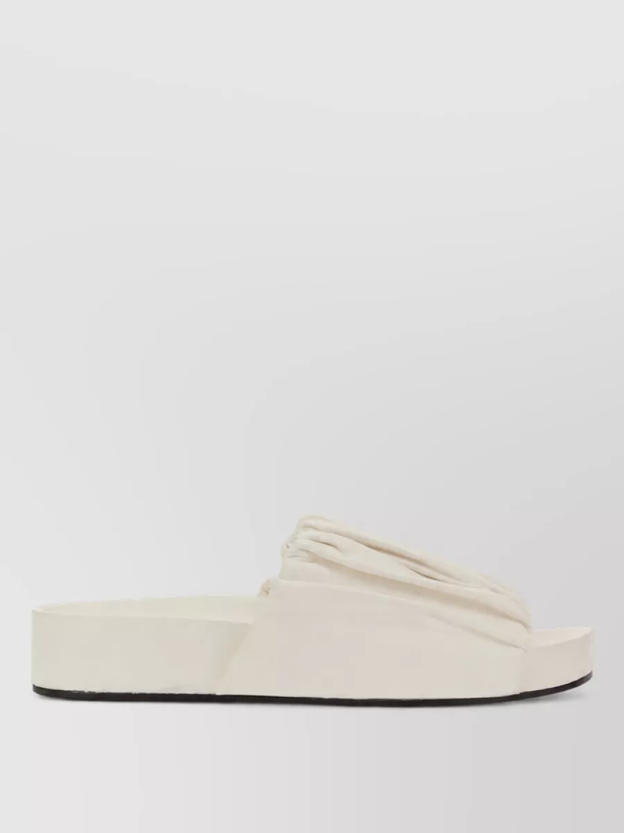 Jil Sander leather sandals