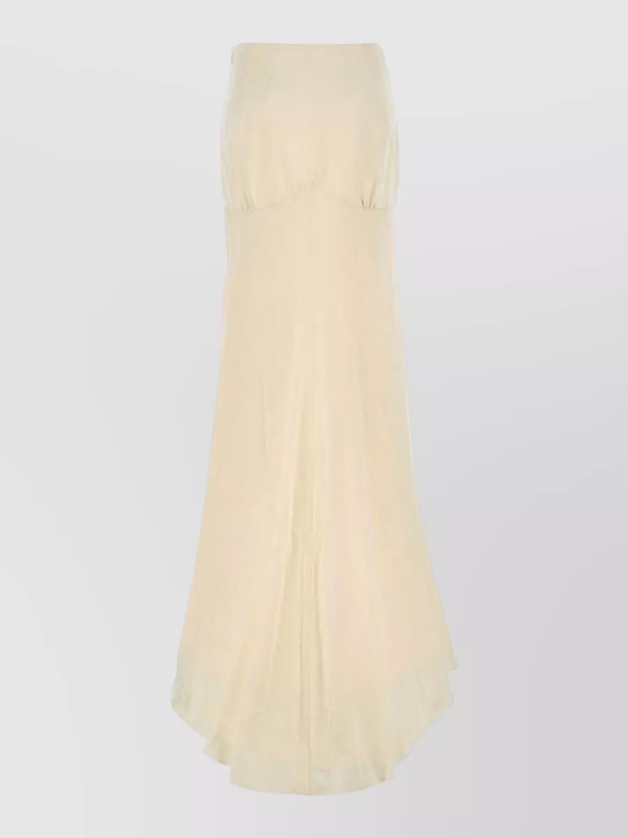 Armarium silk asymmetric skirt