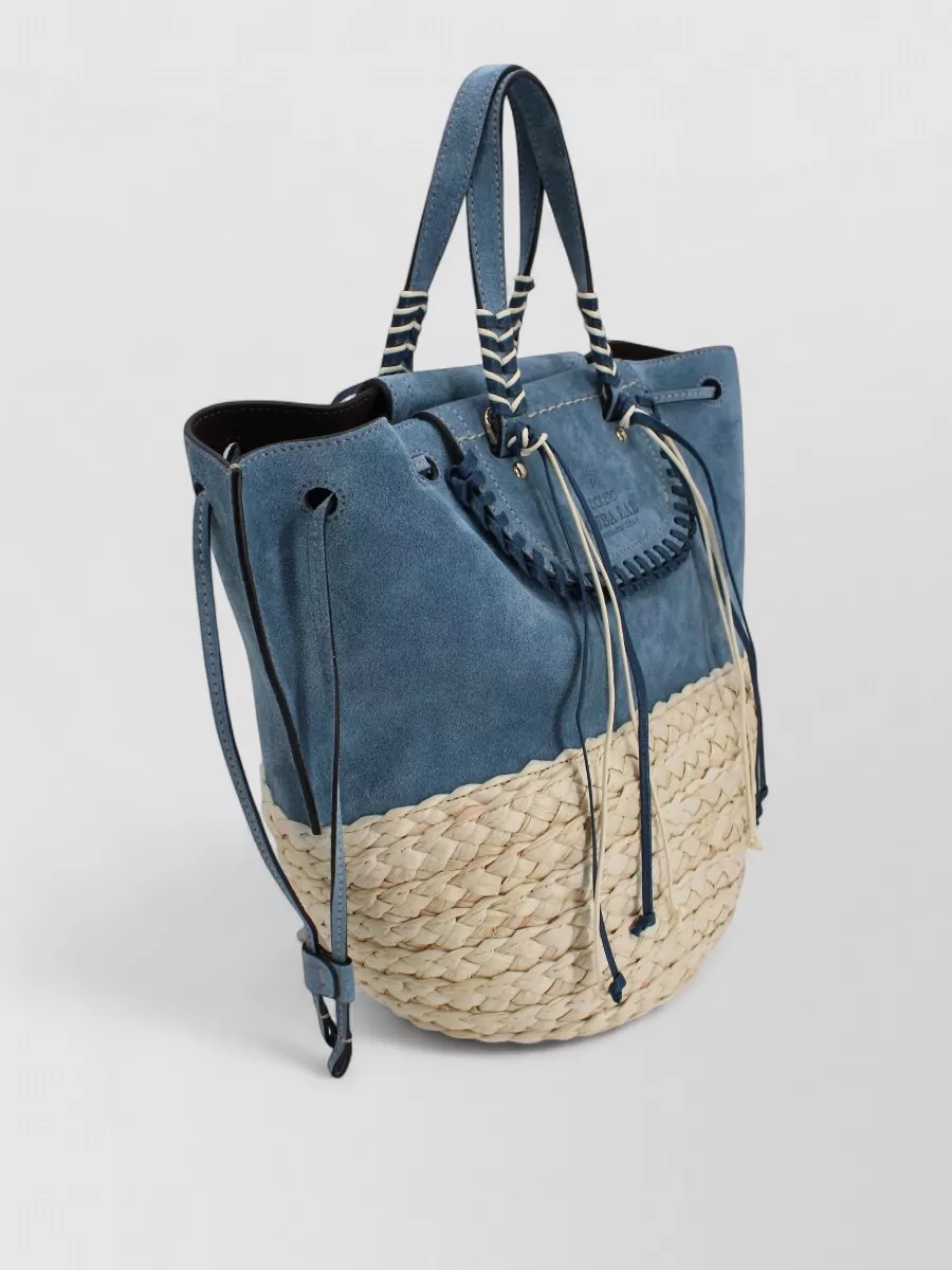 Cuba Lab Raffia Tote Bag