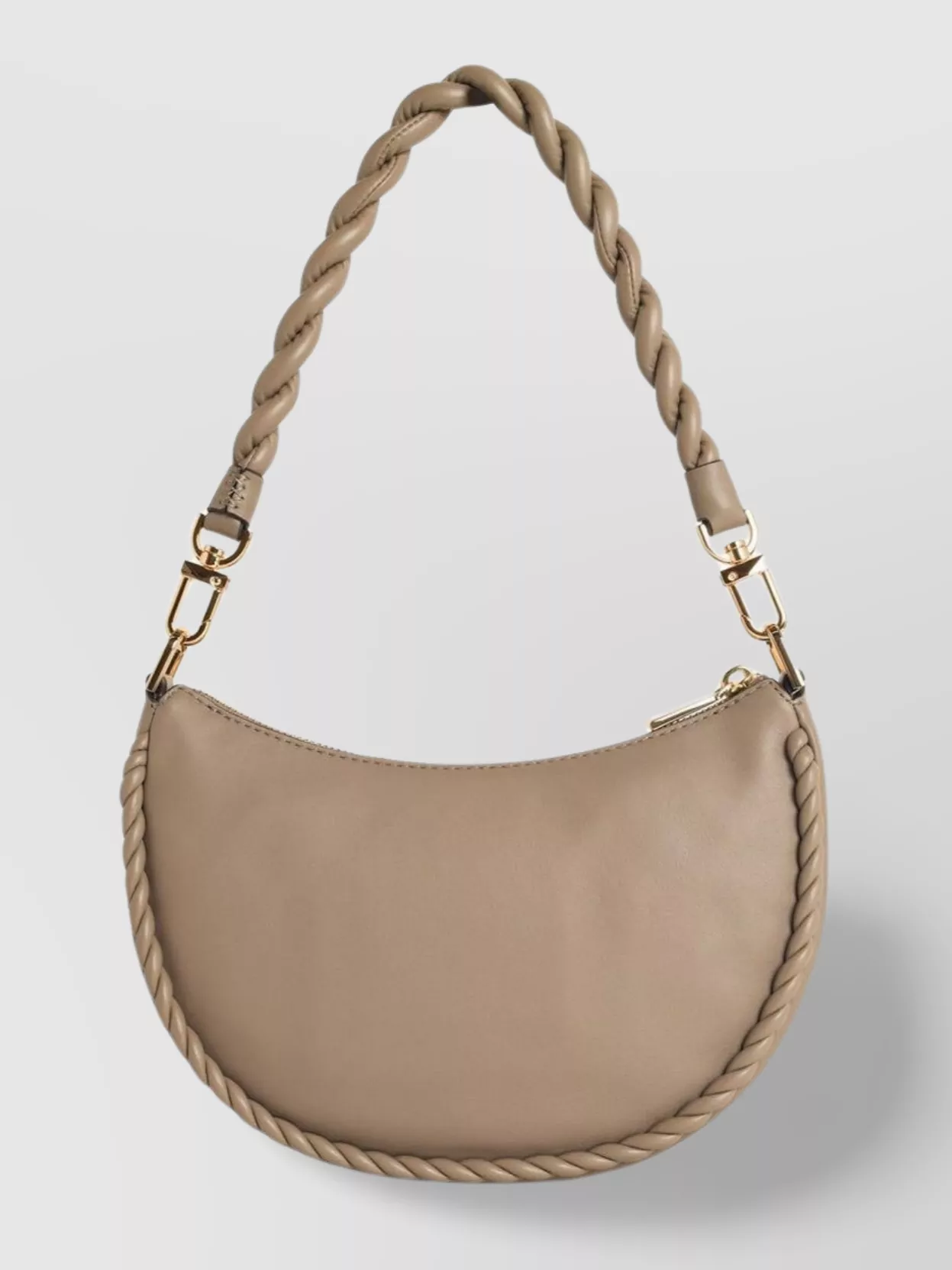 Michael Michael Kors Braided-trim Leather Shoulder Bag