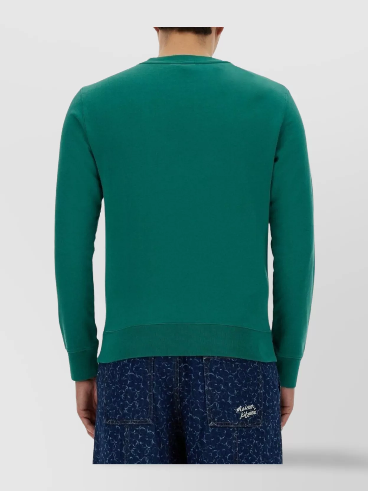 Maison Kitsuné Fox Head Crew Neck Sweatshirt