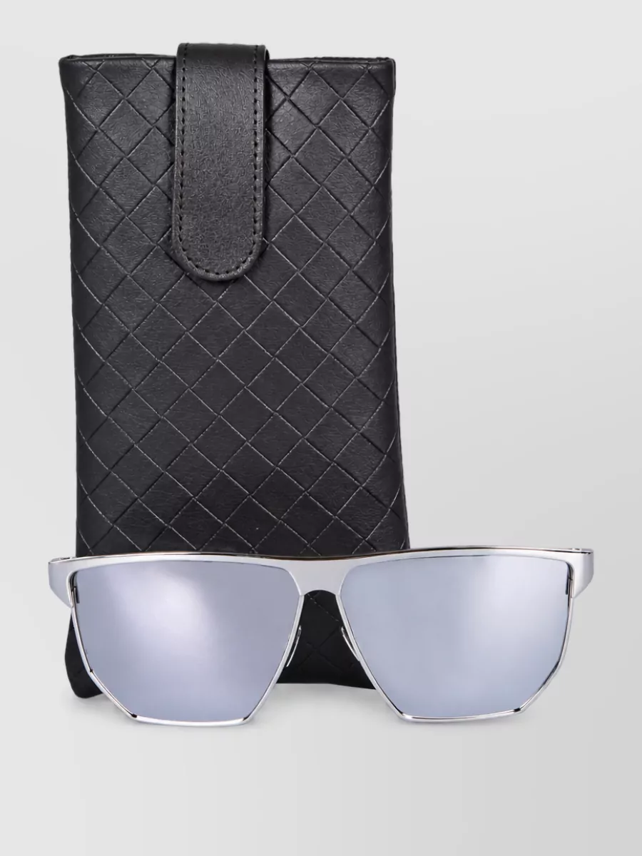 Bottega Veneta ostrich leather sunglasses
