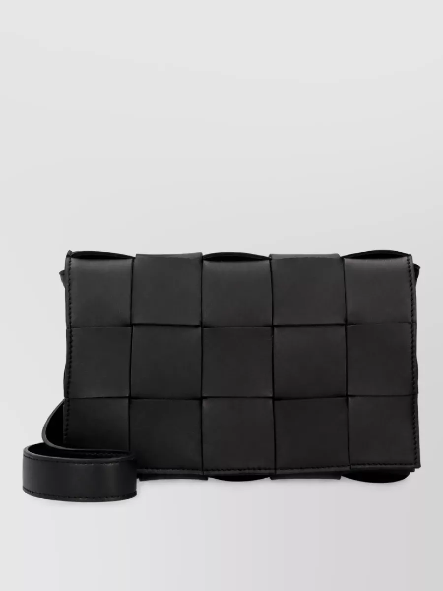 Bottega Veneta Cassette Maxi Leather Cross-Body Bag
