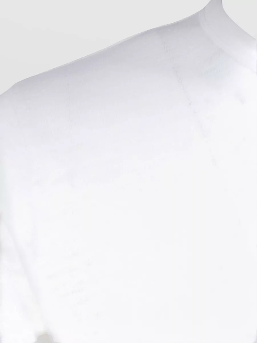Mc2 Saint Barth Linen Round-Neck T-Shirt