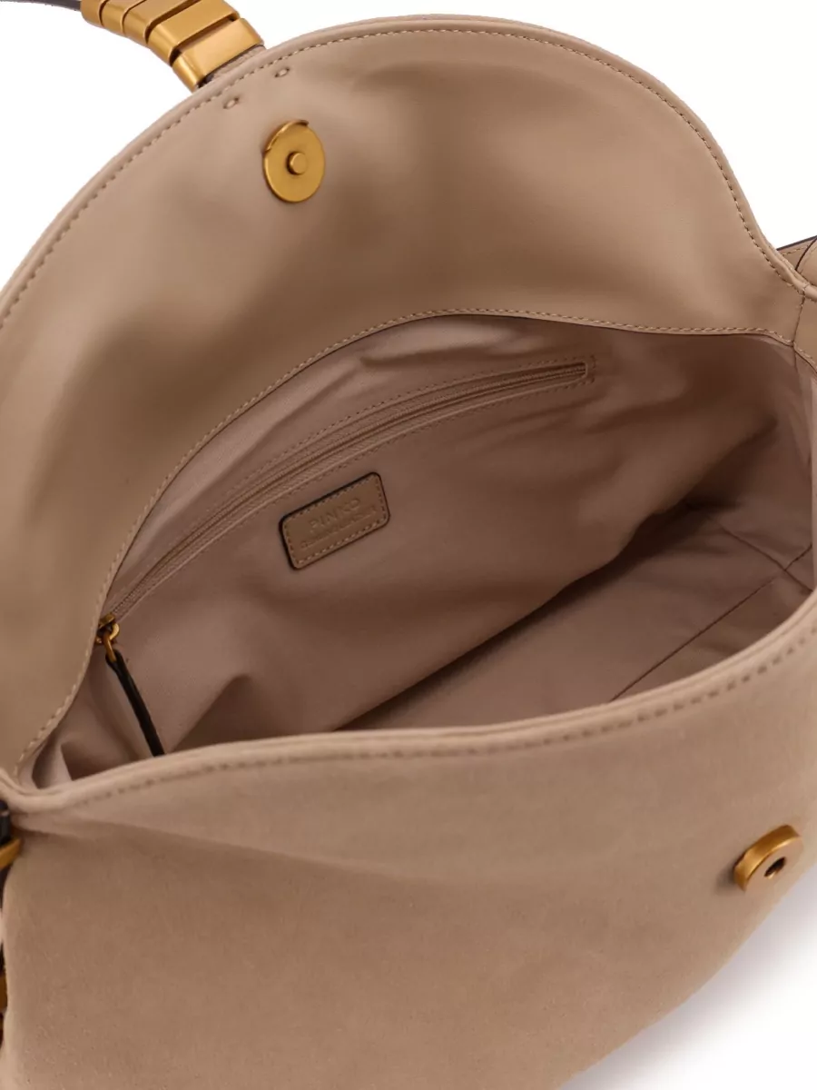 Pinko Leather Shoulder Bag