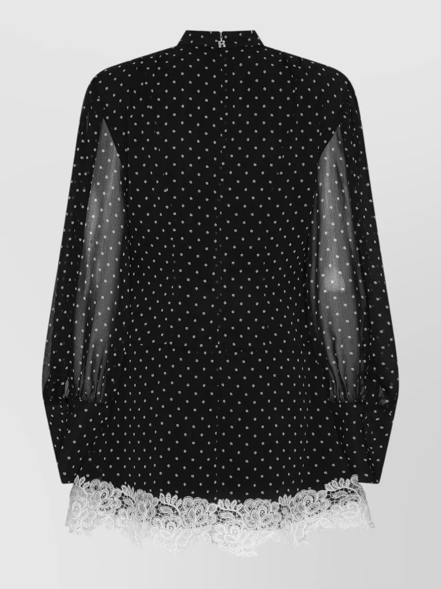 Rotate Lace Mini Dress
