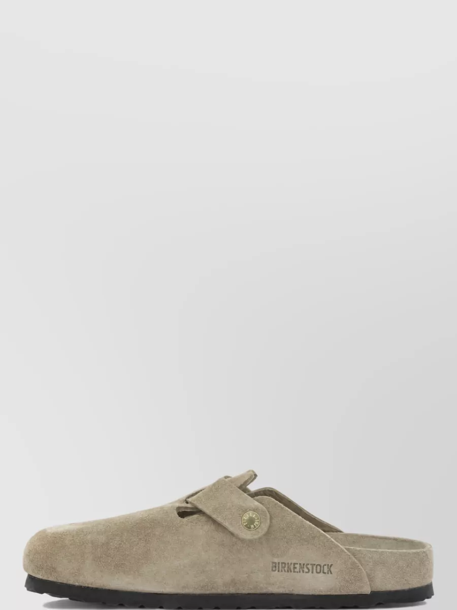 Birkenstock Suede Leather Clogs