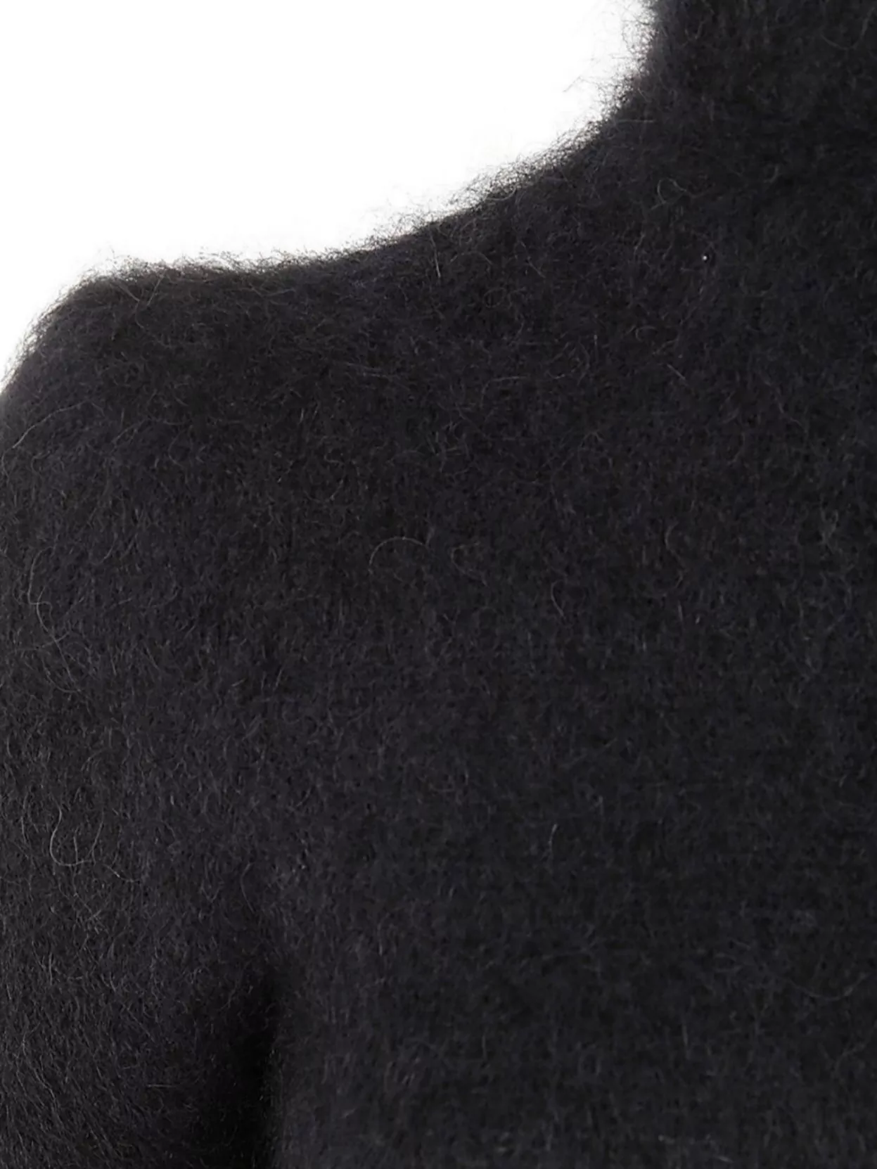 Ami Paris Short Fluffy Knit Top