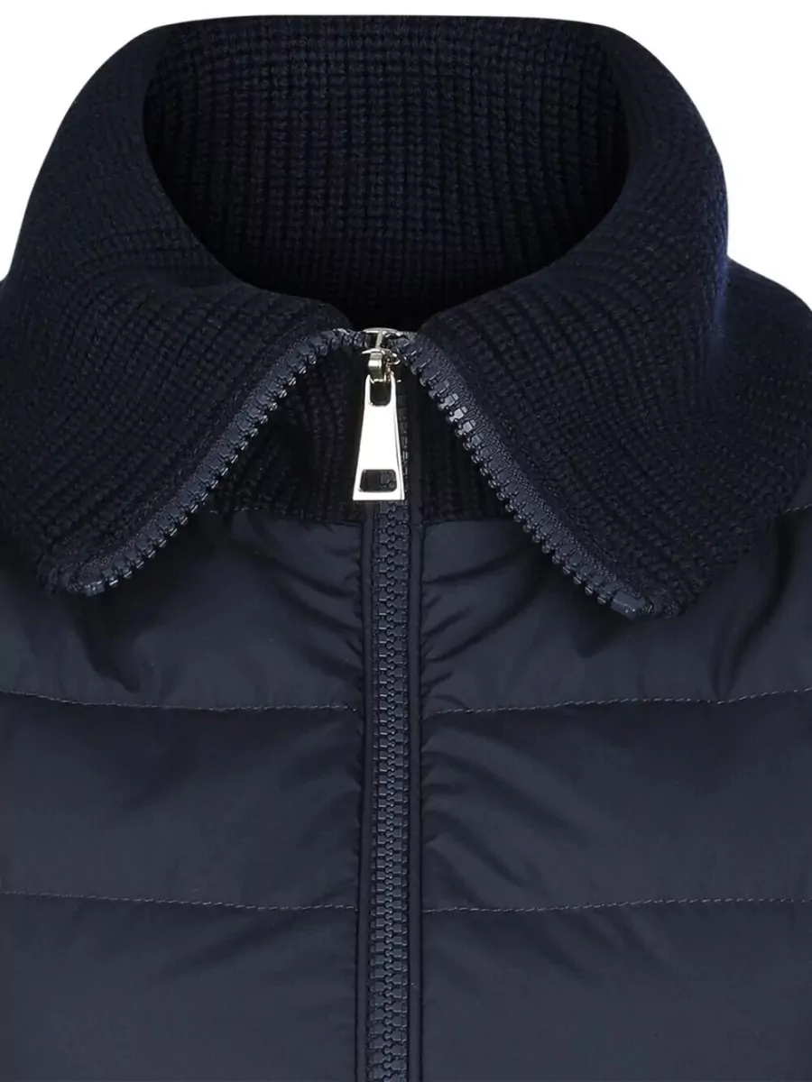 Moncler Padded Zip Up Cardigan