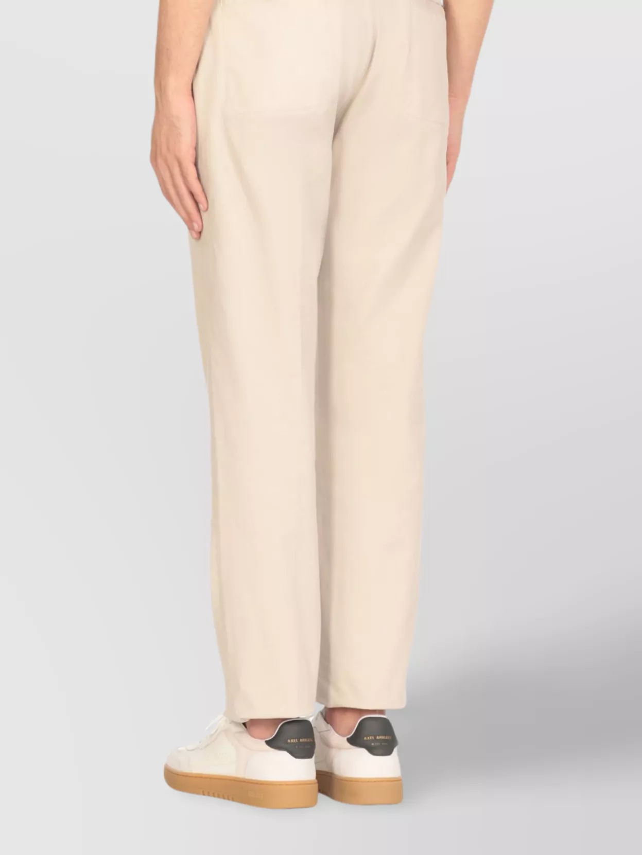 Peserico Men's Cotton Straight Leg Trousers