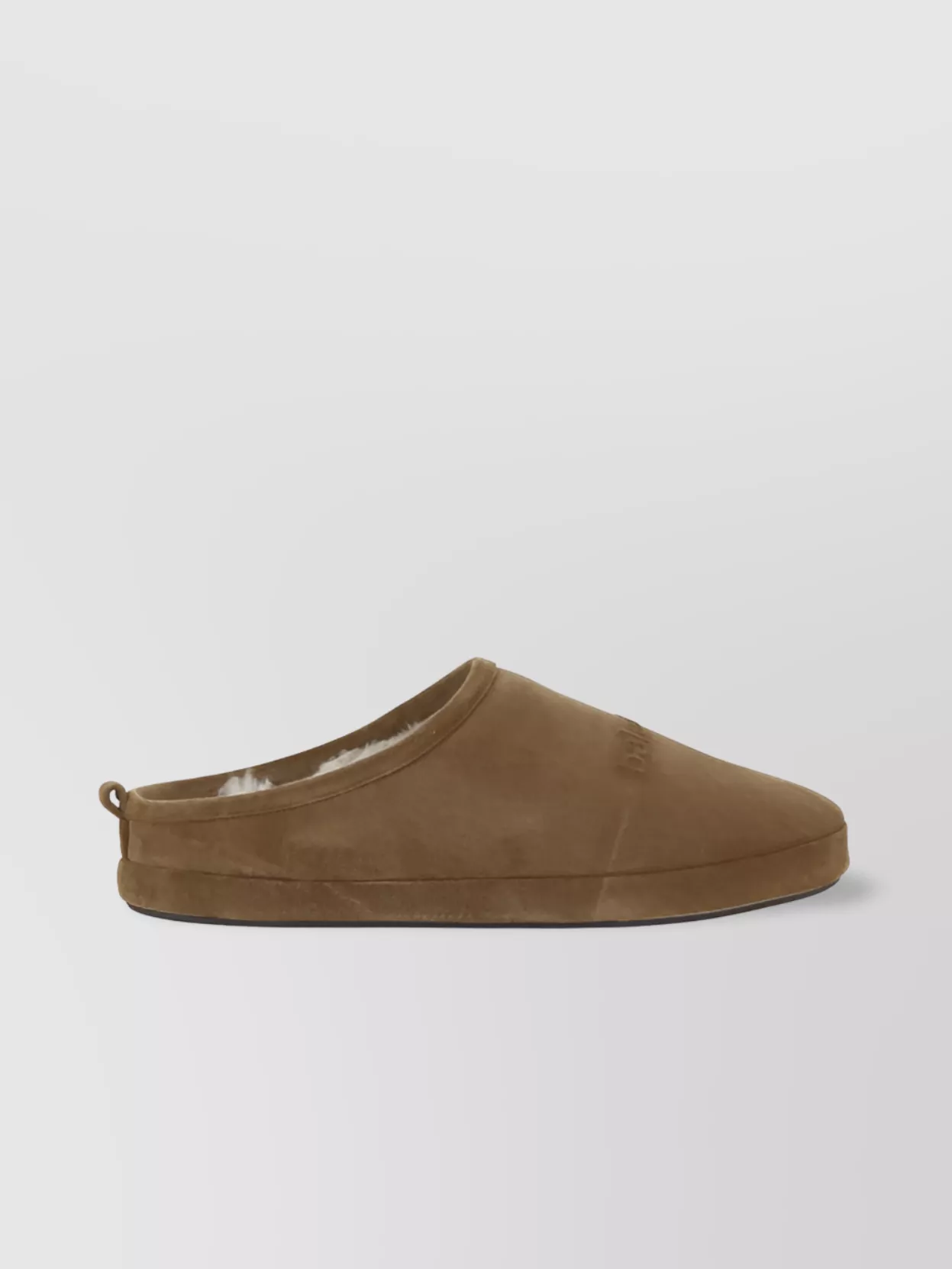 Balenciaga Refined Suede Slippers For High Fashion