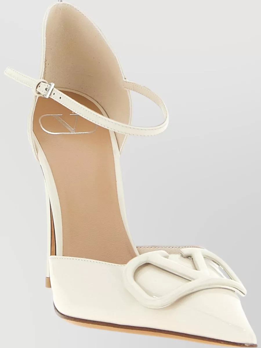 Valentino Garavani Dorsay Pumps Pointed Toe Patent Finish