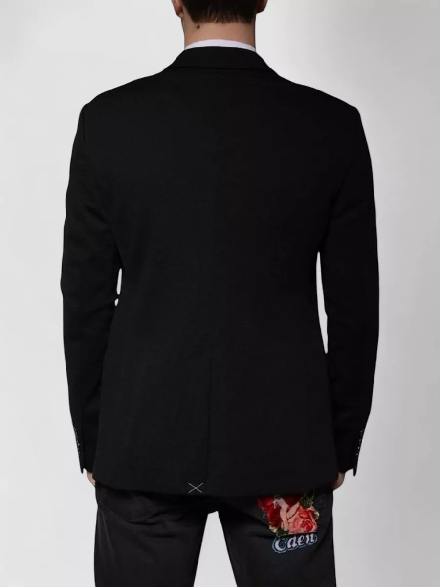Dolce&Gabbana Single Breasted Wool Blazer
