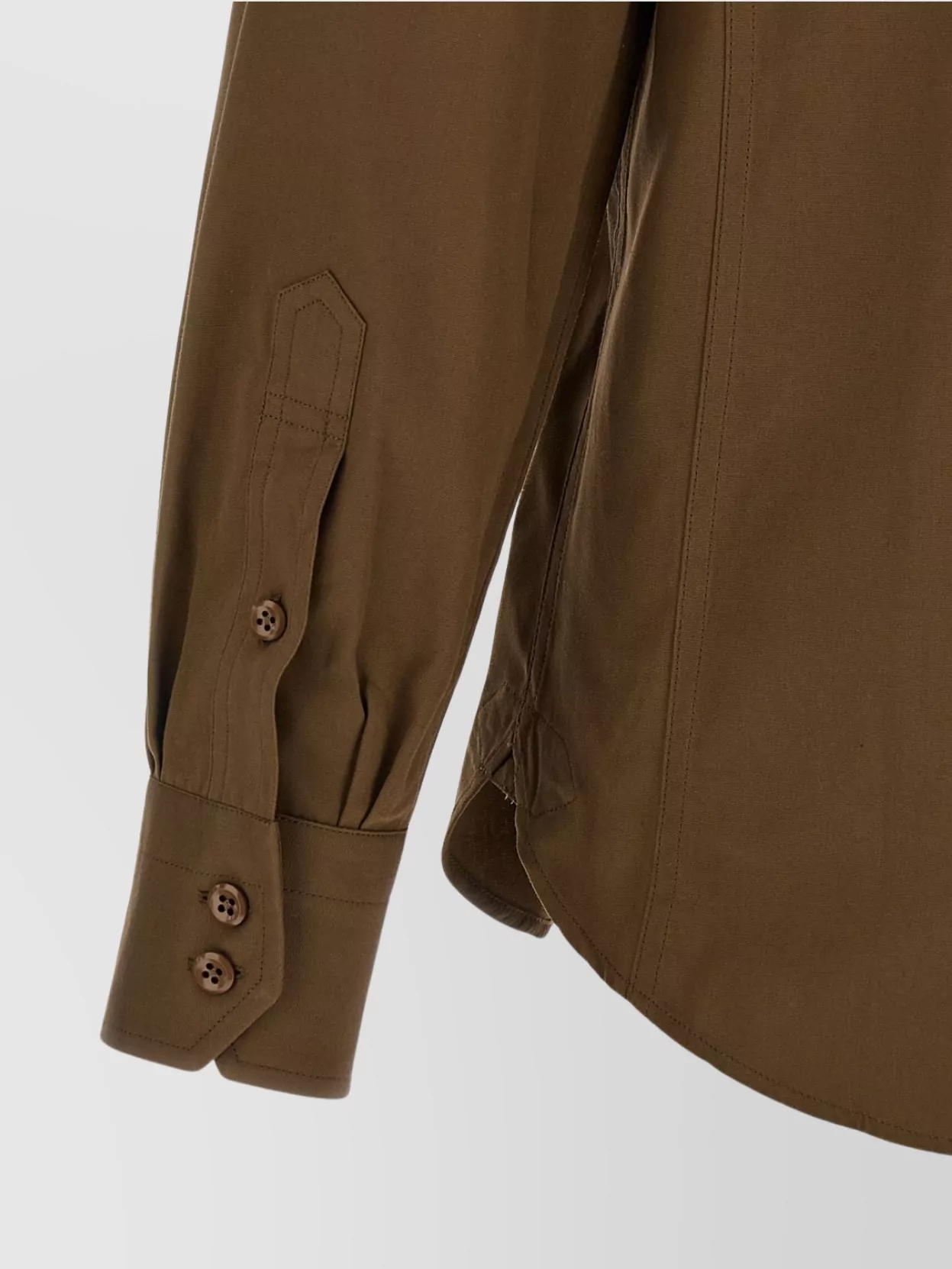 Tom Ford 'Utility' Shirt With Chest Pockets And Epaulettes
