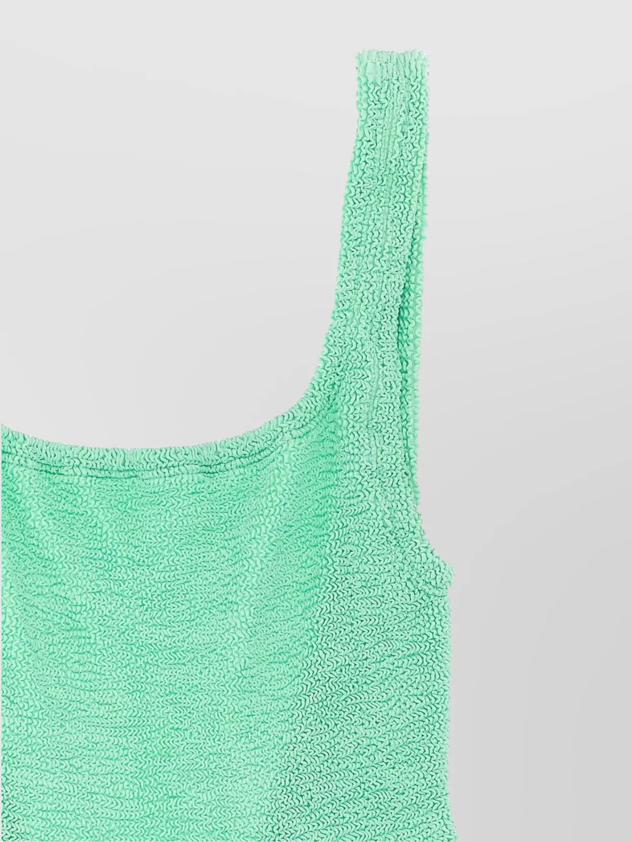 Hunza G Square Neck One-Piece Swimsuit