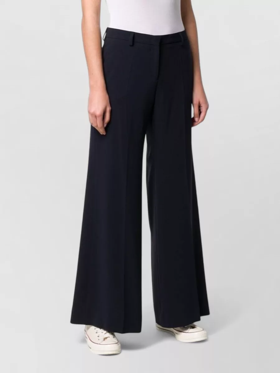 Alberto Biani High-Rise Wide-Leg Trousers