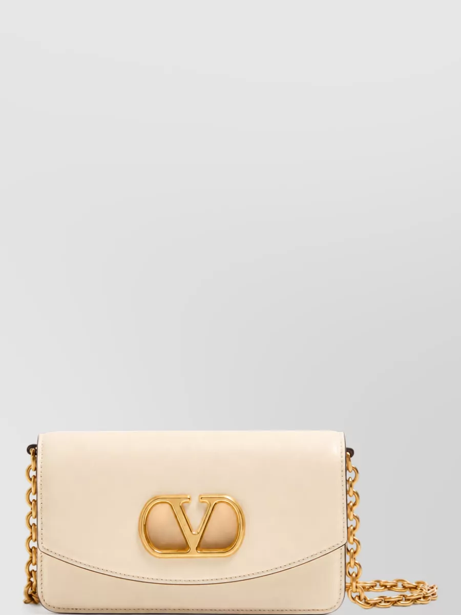 Valentino Leather Clutch Bag