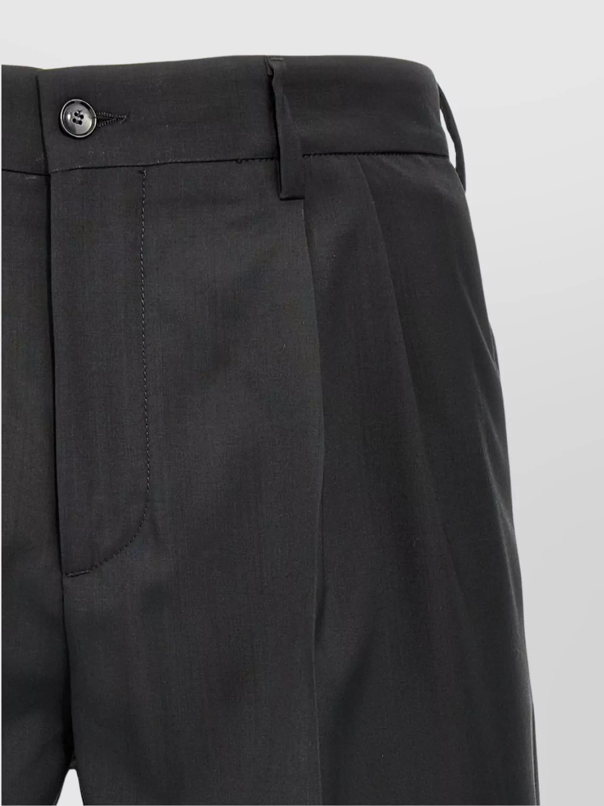 Shop Barena Venezia Tropical Pleated Front Bermuda Shorts