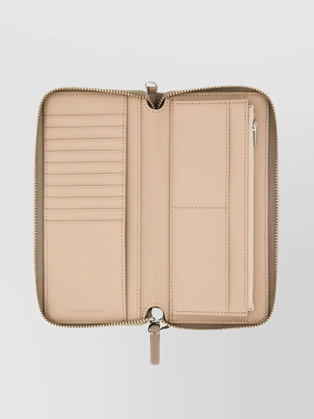 Marc Jacobs Leather Clutch With Removable Wrist Strap