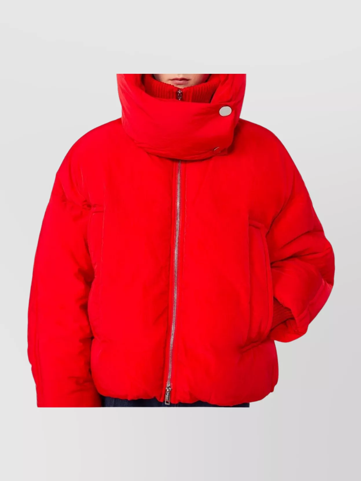Sportmax Short Hooded Quilted Jacket