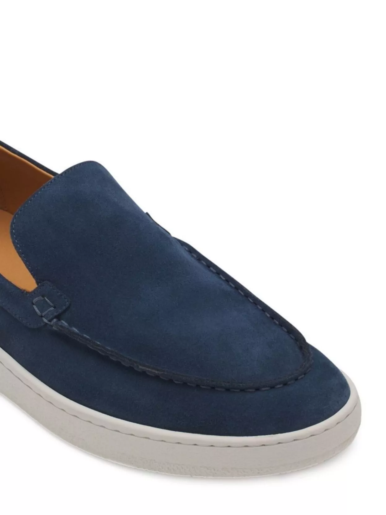 Lanvin Slip-on Suede Sneakers With Contrasting Rubber Sole
